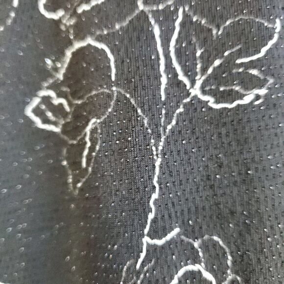 Vintage 90's Alex Evenings Black Floral Blazer - Picture 7 of 8